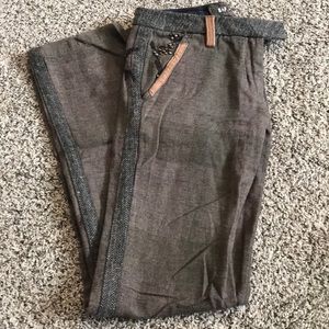 Multi colored brown DA-NANG pants